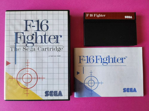 Fighter jeu sega master - f-16,