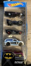 5 VOITURE MINIATURE DC comics Batman Hot Wheels