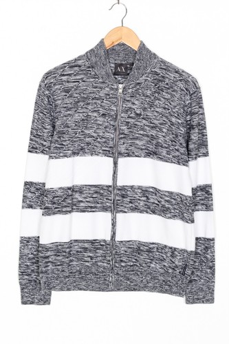 Pull cardigan zippé armani - cardigan,