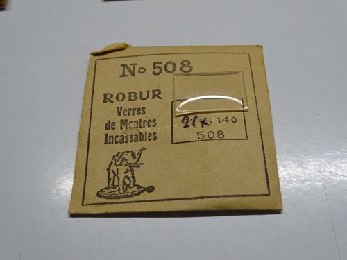 Verre montre base plate - plate, 21