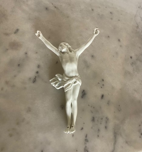 Grand crucifix porcelaine - grand,