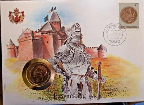 Luxembourg enveloppe avec - ,