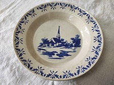 Ancien plat service creux - plat, de