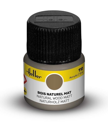 Heller 9110 bois naturel mat - heller,
