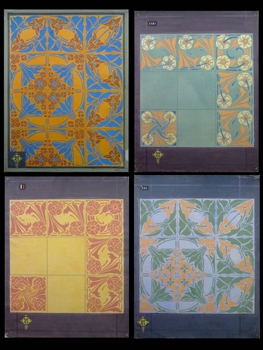 Marcel fleury carreaux - carreaux, art