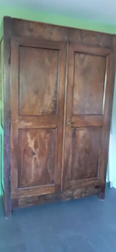 Armoire ancienne noyer - armoire, massif
