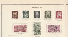 FRANCE ! Timbres de la SARRE