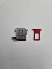Lecteur SIM iPhone XR | Pièce d'Origine + Tiroir Carte SIM Rouge Origine
