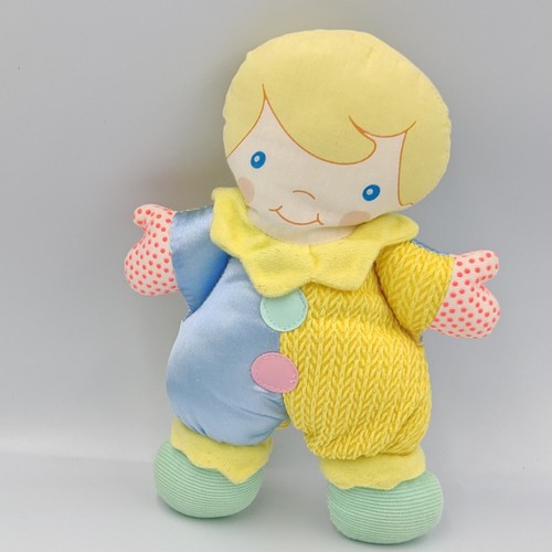 Doudou poupée garçon blond