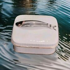 Jolie Boite Porcelaine Sardine En Relief Vintage 50-60 victoria austria