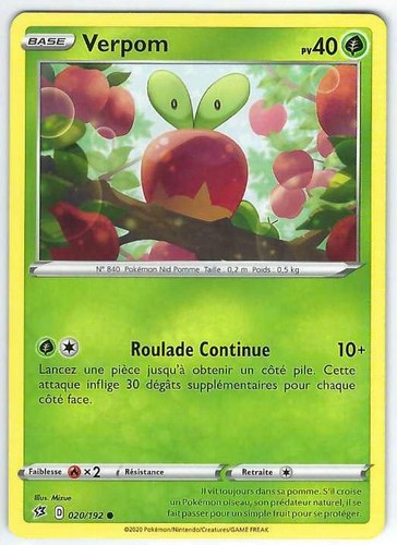 Pokémon verpom 20 - -,