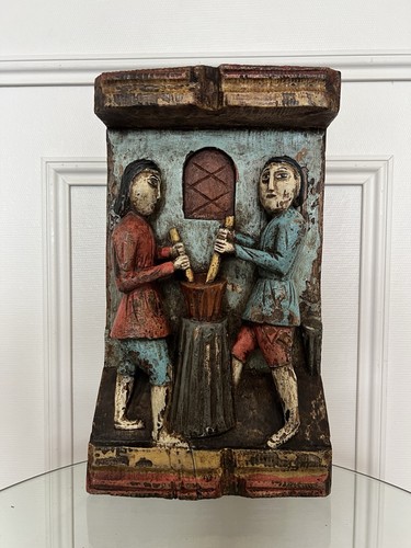 Paneau sculpté haut - en,