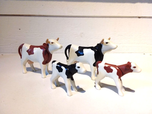 Playmobil lot vaches - lot, veau