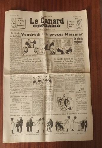 Canard enchaîné 2199 - le,