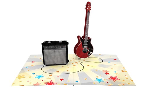 Pop guitare carte - guitare, –