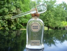 ANCIEN FLACON PARFUM - MOMENT SUPREME de JEAN PATOU - VIDE - (SANS BOÎTE)