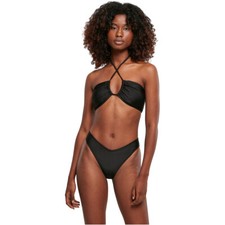 Urban Classics Femmes Recyclé Chaud V Bikini Maillot de Bain Mode Plage Été