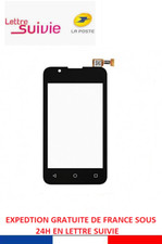 Vitre / Ecran tactile pour WIKO SUNNY 2  Noir 