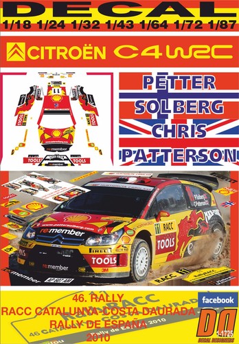 Decal citroen wrc p - citroen,