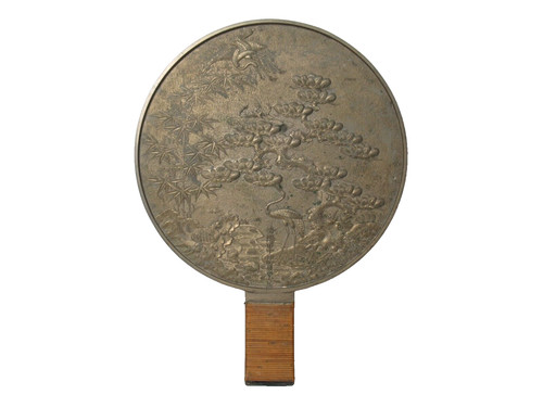 Ancien grand miroir - , japonais