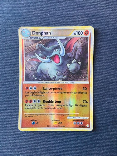 Carte pokémon donphan 123 - pokémon, 40/123