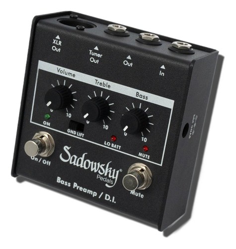Sadowsky sbp preamp pedal - preamp,