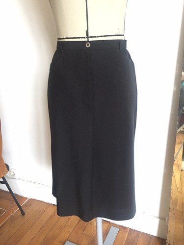 Jupe semi longue noire - jupe, baby