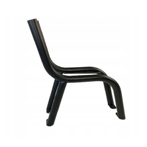Pieds banc acier - de, noir
