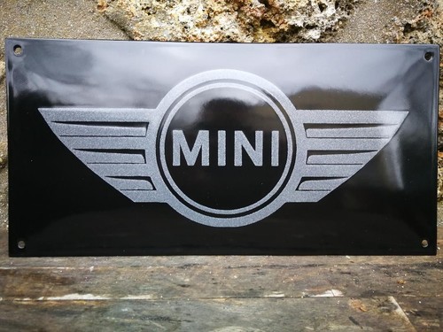Plaque émaillée mini enamel - mini,