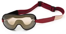 ETHEN Lunettes Masque Vintage Moto Motocross jet Casque Or fumé bordeaux beige