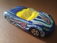 MINIATURE MAJORETTE PORSCHE BOXSTER BLEU 1/60