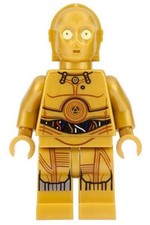 Figurine / Minifigure Lego Star Wars - C-3PO (sw0700) Set 75136