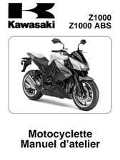 MANUEL ATELIER REVUE TECHNIQUE KAWASAKI Z Z1000 ABS
