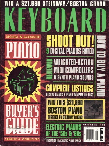 Keyboard magazine piano - keyboard,