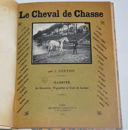 Cheval chasse l - le, de