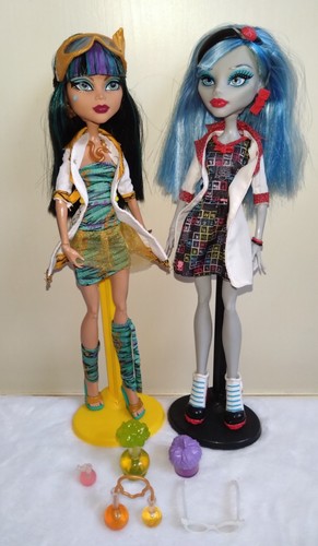 Monster high doll mad science - monster,