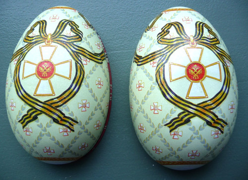 Oeuf faberge metal boite - en,