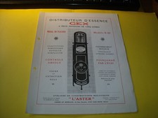 DEPLIANT D EPOQUE POMPE A