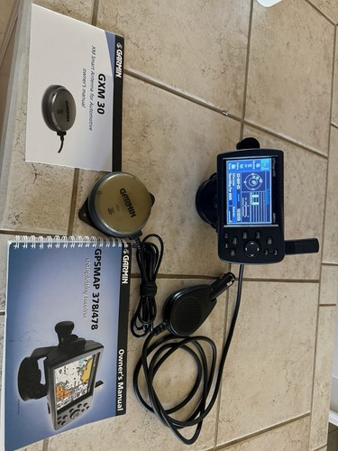 Garmin 496 gps with - gxm, 30