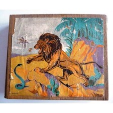 Jeu De Cubes En Bois Animaux Sauvages Jeujura