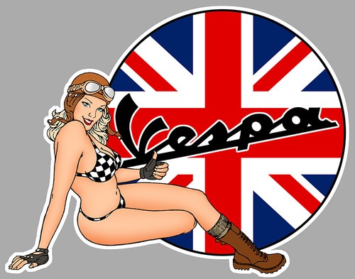 Vespa right pin - vespa, droite