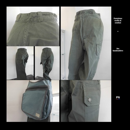 Pantalons treillis combat - pantalons,