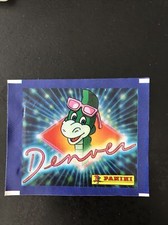 Original pochette bustina packet figurine panini Dinosaure Denver 1988