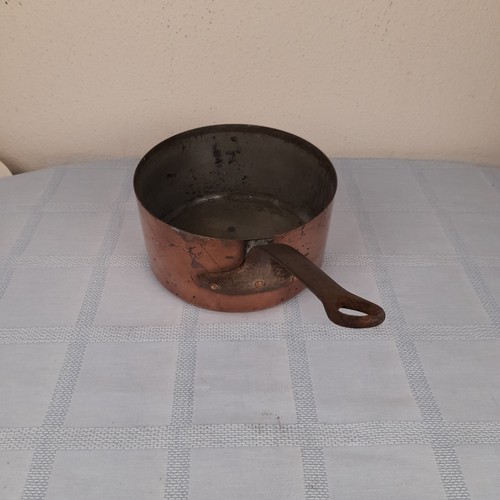 Ancienne casserole cuivre - ancienne, en