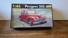 HELLER 1/43 PEUGEOT 203 MAQUETTE EN PLASTIQUE