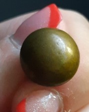 D101003 ancien bouton d'uniforme général demi boule 15mm GJ&F Paris 