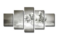 Images sur toile sur cadre 160 x 80 cm cheval art pret a accrocher 5549