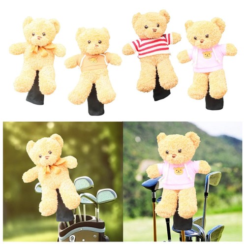 Couvre club golf peluche - couvre-club, en