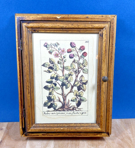 Ancienne boite clés bois - ancienne, à