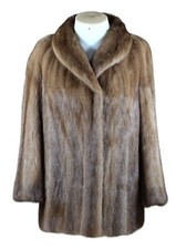 Manteau Femme En Vison Camel